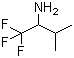 结构式 CAS# 1582-18-9, 1,1,1-三氟-3-甲基丁-2-胺