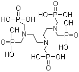 structure of CAS# 15827-60-8, Diethylenetriaminepenta(methylene-phosphonic acid);[[(Phosphonomethyl)imino]bis[2,1-ethanediylnitrilobis(methylene)]]tetrakis-phosphonic acid; DTPMP