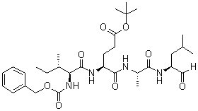 结构式 CAS# 158442-41-2, Proteasome inhibitor 1