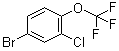 结构式 CAS# 158579-80-7, 4-溴-2-氯-1-(三氟甲氧基)苯