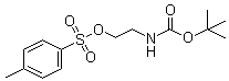 structure of CAS# 158690-56-3, 2-([[(1,1-Dimethylethyl)oxy]carbonyl]amino)ethyl 4-methylbenzenesulfonate
