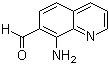 结构式 CAS# 158753-17-4, 8-氨基喹啉-7-甲醛