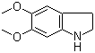 structure of CAS# 15937-07-2, 5,6-Dimethoxyindoline