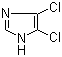 结构式 CAS# 15965-30-7, 4,5-二氯咪唑