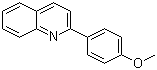 结构式 CAS# 16032-40-9, 2-(4-甲氧基苯基)喹啉