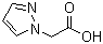 structure of CAS# 16034-48-3, 2-(1H-Pyrazol-1-yl)acetic acid