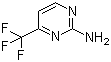 结构式 CAS# 16075-42-6, 4-三氟甲基-2-氨基嘧啶