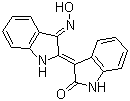 结构式 CAS# 160807-49-8, 靛玉红-3'-单肟