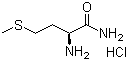 结构式 CAS# 16120-92-6, L-蛋氨酰胺盐酸盐