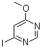 结构式 CAS# 161489-05-0, 4-碘-6-甲氧基嘧啶