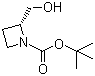 structure of CAS# 161511-90-6, (R)-1-Boc-2-azetidinemethanol;(R)-1-(tert-Butoxycarbonyl)-2-azetidinemethanol