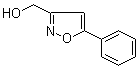 structure of CAS# 1619-37-0, 3-Hydroxymethyl-5-phenylisoxazole