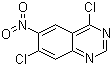 structure of CAS# 162012-71-7, 4,7-Dichloro-6-nitroquinazoline
