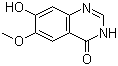 6-Methoxy-7-hydroxyquinazolin-4-one molecular structure (CAS 162012-72-8)