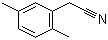 structure of CAS# 16213-85-7, 2,5-Dimethylphenylacetonitrile;2,5-Dimethylbenzyl cyanide
