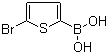 结构式 CAS# 162607-17-2, 5-溴噻吩-2-硼酸