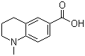 structure of CAS# 162648-46-6, 1-Methyl-1,2,3,4-tetrahydroquinoline-6-carboxylic acid
