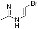 structure of CAS# 16265-11-5, 4-Bromo-2-methylimidazole;4-Bromo-2-methyl-1H-imidazole