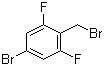 structure of CAS# 162744-60-7, 4-Bromo-2,6-difluorobenzyl bromide;5-Bromo-2-bromomethyl-1,3-difluorobenzene