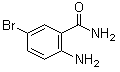 结构式 CAS# 16313-66-9, 2-氨基-5-溴苯甲酰胺