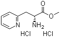 结构式 CAS# 163513-22-2, D-3-(2-吡啶基)丙氨酸甲酯二盐酸盐