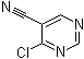 结构式 CAS# 16357-68-9, 4-氯-5-氰基嘧啶