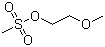structure of CAS# 16427-44-4, 2-Methoxyethyl methanesulfonate