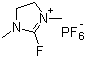 structure of CAS# 164298-27-5, 2-Fluoro-1,3-dimethylimidazolidinium hexafluorophosphate;DFIH