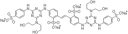 结构式 CAS# 16470-24-9, 荧光增白剂 220