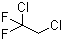 结构式 CAS# 1649-08-7, 1,1-二氟-1,2-二氯乙烷