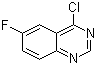 structure of CAS# 16499-61-9, 4-Chloro-6-fluoroquinazoline