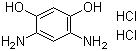 structure of CAS# 16523-31-2, 4,6-Diaminoresorcinol dihydrochloride;4,6-Diamino-1,3-benzenediol dihydrochloride