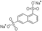 structure of CAS# 1655-43-2, 1,6-Naphthalenedisulfonic acid disodium salt