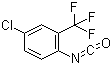 结构式 CAS# 16588-69-5, 4-氯-2-三氟甲基苯基异氰酸酯