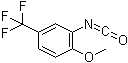 2-Methoxy-5-(trifluoromethyl)phenyl isocyanate molecular structure (CAS 16588-75-3)