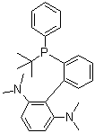 结构式 CAS# 1660153-91-2, 2'-[叔丁基苯基膦基]-N2,N2,N6,N6-四甲基-[1,1'-联苯]-2,6-二胺
