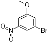 1-Bromo-3-methoxy-5-nitrobenzene molecular structure (CAS 16618-67-0)