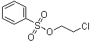 structure of CAS# 16670-48-7, 2-Chloroethyl benzenesulfonate;2-Chloroethanol benzenesulfonate; beta-Chloroethyl benzenesulfonate; Benzenesulfonic acid 2-chloroethyl ester
