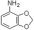 structure of CAS# 1668-84-4, 4-Amino-1,3-benzodioxole;2,3-Methylenedioxyaniline