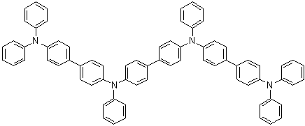 结构式 CAS# 167218-46-4, N,N'-二[4'-(二苯基氨基)[1,1'-联苯]-4-基]-N,N'-二苯基-[1,1'-联苯]-4,4'-二胺