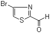 4-Bromothiazole-2-carboxaldehyde molecular structure (CAS 167366-05-4)