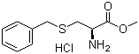 结构式 CAS# 16741-80-3, S-苄基-L-半胱氨酸甲酯盐酸盐