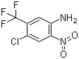 结构式 CAS# 167415-22-7, 4-氯-2-硝基-5-(三氟甲基)苯胺
