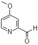 结构式 CAS# 16744-81-3, 4-甲氧基-2-吡啶甲醛