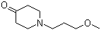 结构式 CAS# 16771-85-0, 1-(3-甲氧基丙基)-4-哌啶酮