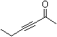 3-Hexyn-2-one molecular structure (CAS 1679-36-3)