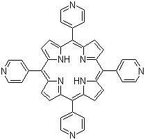 结构式 CAS# 16834-13-2, 5,10,15,20-四(4-吡啶基)卟啉