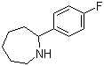 结构式 CAS# 168890-44-6, 2-(4-氟苯基)六氢-1H-氮杂卓