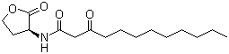 structure of CAS# 168982-69-2, 3-Oxo-N-[(3S)-tetrahydro-2-oxo-3-furanyl]dodecanamide