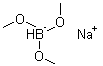 structure of CAS# 16940-17-3, Sodium trimethoxyhydroborate